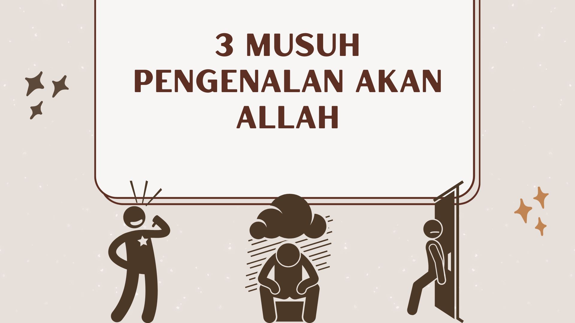 Musuh Pengenalan Akan Allah