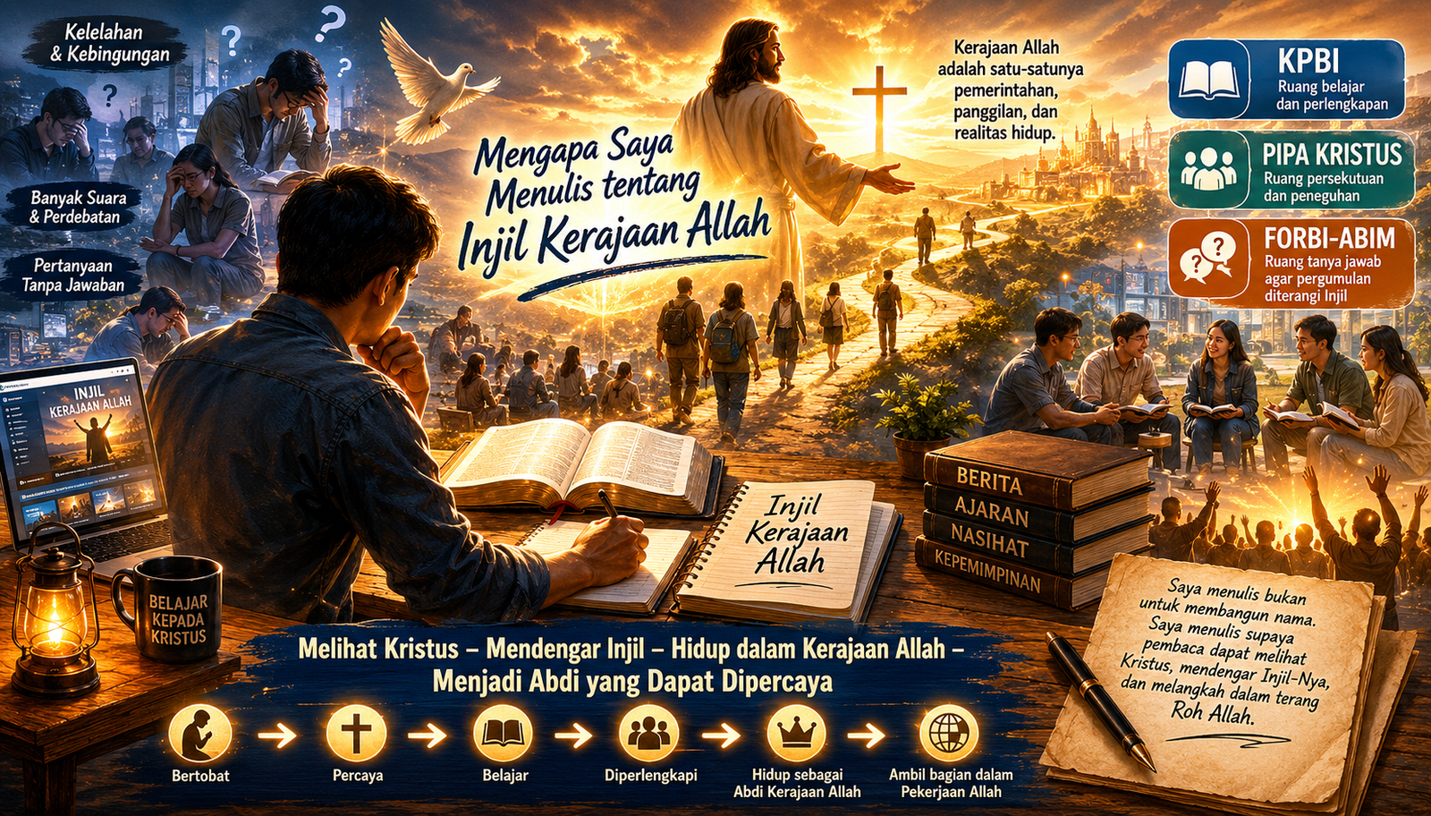 Mengapa Saya Menulis tentang Injil Kerajaan Allah